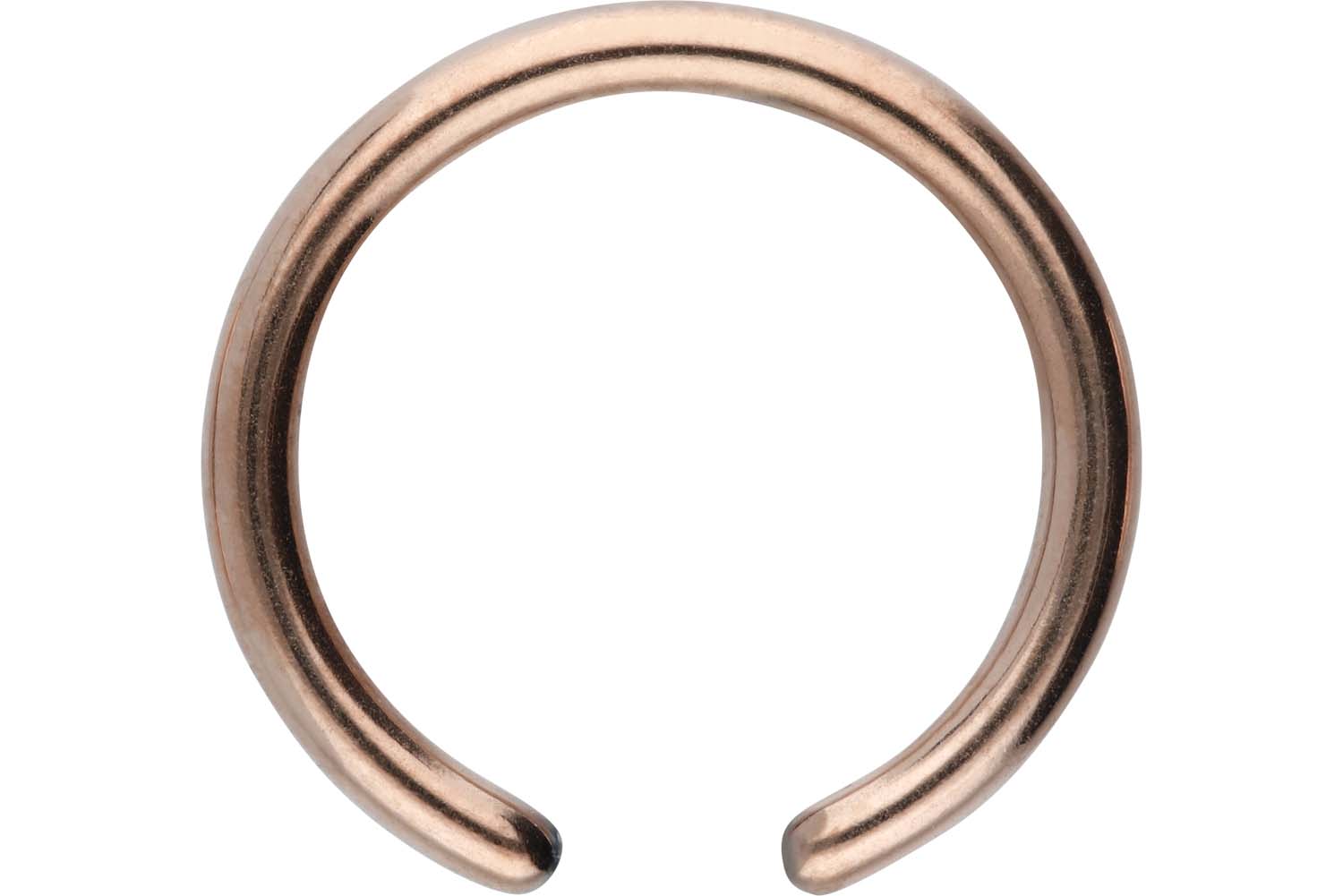 Chirurgenstahl Klemmkugelring Piercing ohne Kugel